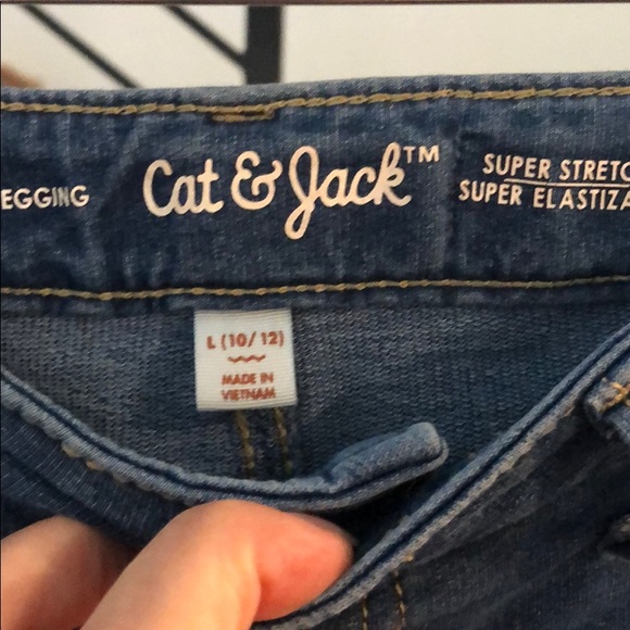 5 pairs of  Cat and Jack Jegging size 10-12 - Picture 2 of 6